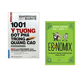 Combo 2 cuốn sách: 1001 ý Tưởng Đột Phá Trong Quảng Cáo + Economix
