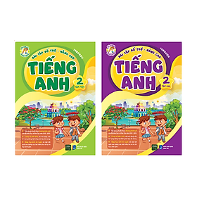 Combo 2 Cuốn Bài Tập Bổ Trợ Nâng Cao Tiếng Anh Lớp 2 (Global Success)