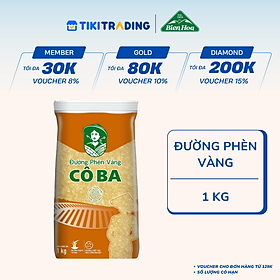 Đường phèn vàng Cô Ba 1kg