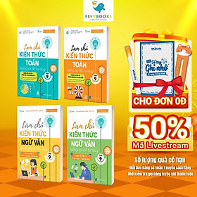 Combo Làm Chủ Kiến Thức Toán Bằng Sơ Đồ Tư Duy Lớp 9 – Luyện Thi Vào 10 - TKBooks