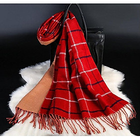 Khăn Choàng Dạ Cashmere Thu Đông Cao Cấp HN18