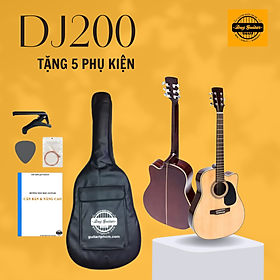 Mua Đàn guitar acoustic DJ200 NAT ghitar dòng trung cấp của Duy Guitar Store