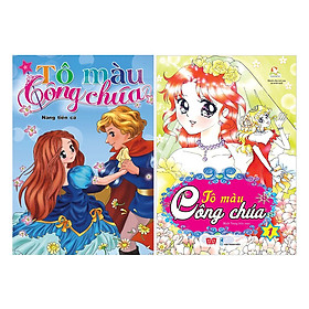 Combo Tô Màu Công Chúa - Nàng Tiên Cá