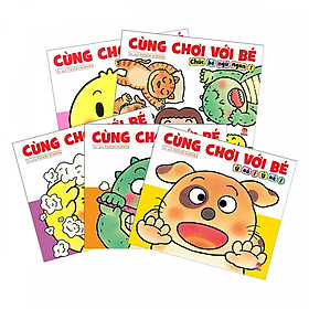 Cùng Chơi Với Bé (Bộ 5 cuốn - Tái Bản 2019) Tặng kèm postcard GreenLife