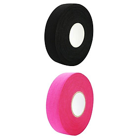 2 Roll Adhesive Ice Hockey Tape Cotton Cloth Stick Handle Grip Wrap