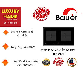 Mua BẾP TỪ CAO CẤP BAUER BE 56GT MADE IN MALAYSIA - HÀNG CHÍNH HÃNG