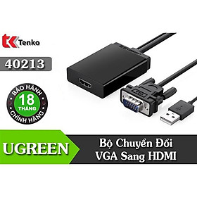 Mua Bộ chuyển đổi VGA to HDMI + Audio Ugreen 40213 - Hàng chính hãng