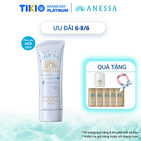 Kem chống nắng dạng gel dịu nhẹ cho da nhạy cảm và trẻ em Anessa Mineral UV sunscreen mild gel For Sensitive Skin & Babies SPF 35+ PA++++ 90g
