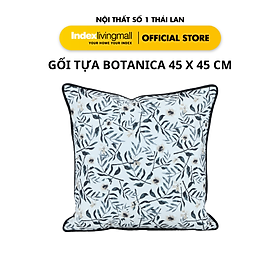 Gối Tựa Trang Trí BOTANICA Có Dây Kéo 45x45x10 cm | Index Living Mall | Nội Thất Nhập Khẩu Thái Lan