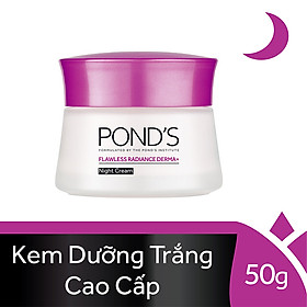 Kem Dưỡng Trắng Da, Giảm Thâm Nám Pond’s Flawless White Ban Đêm (50g)