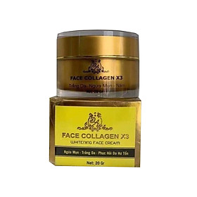 Kem Face Collagen X3 dưỡng Trắng da - Ngừa mụn - Nám