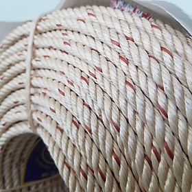 Mua 10m Dây thừng PP 7ly (7mm). dây kéo bạt mai che di động || dây kéo mai che  giếng trời ||siêu bền