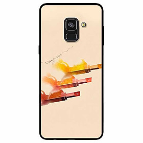 Ốp lưng dành cho Samsung A8 Plus mẫu Vàng Son