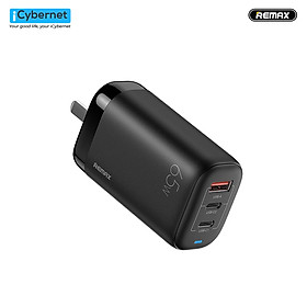 Mua Củ sạc siêu nhanh 65W Remax RP-U55 - 2 typeC 1 USB - Hàng chính hãng