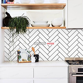 Mua Decal gạch bông trang trí dán bếp  dán tường - mã HV325