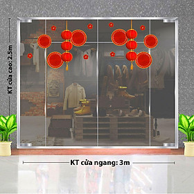 Mua DECAL TRANG TRÍ TẾT 2024 SỐ47