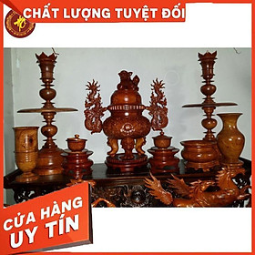 Mua BỘ ĐỒ THỜ GỖ HƯƠNG 11 MÓN