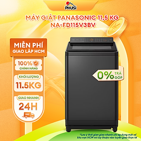 Máy giặt Panasonic Inverter 11.5 Kg NA-FD115V3BV - Mẫu mới 2025 - Hàng Chính Hãng, Mới 100%