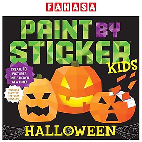 Sách ngoại văn: Paint By Sticker Kids: Halloween: Create 10 Pictures One Sticker At A Time! - Hachette Book Group
