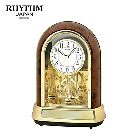 Mua Đồng hồ để bàn Nhật Bản Rhythm 4RH791WU23- Kt 21.2 x 28.8 x 12.0cm  1.03Kg. Vỏ nhựa  dùng PIN