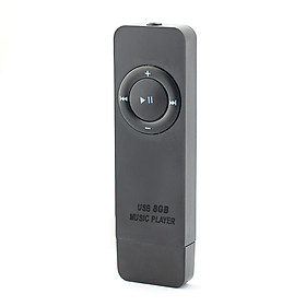 Máy nghe nhạc mp3 usb 8GB 10h phát nhạc tặng tai nghe và dây đeo