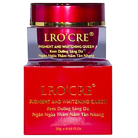 Kem Dưỡng Làm Sáng, Ngăn Ngừa Thâm Nám Tàn Nhang Lro'cre - Pigment & Whitening Queen (20g)