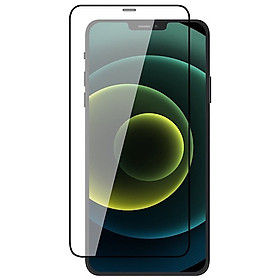 Miếng dán cường lực màn hình cho iPhone 12 Pro Max (6.7) hiệu HAOPINPAI 9D Glass chuẩn 9H 5D Curved - Hàng nhập khẩu