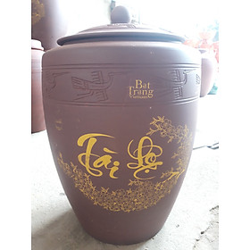 Mua Hũ đựng gạo gốm sứ Bát Tràng loại 15Kg