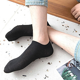 Set 5 Đôi Tất Nam Cổ Ngắn Đi Giày Hàng Ngày Mát Nhẹ Tiện Lợi Chống Hôi Chân TN42
