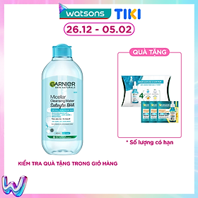 Nước Tẩy Trang Garnier Micellar Cleansing Water Salicylic BHA 400ml