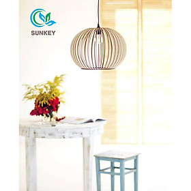 Mua Đèn Gỗ Thả Trần Globe