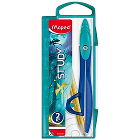 Maped - Hộp Compa Kim Loại Họa Tiết Rồng Kèm Chì Gỗ ET11941501