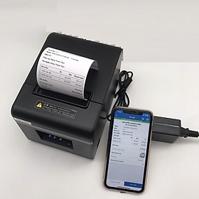 Máy In Hóa Đơn WIFI Xprinter XP- N200L Dùng Cho Điện Thoại ( Hàng chính hãng)
