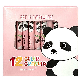 Sáp 12 Màu Moshi ngắn 433 - Art Is Everywhere