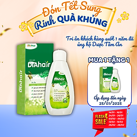 Dầu Gội Giảm Gàu, Nấm Ngứa Da Đầu- DTA HAIR