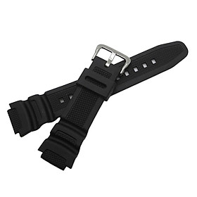Replacement Black Wrist Band Strap For Casio SGW-400H SGW-500H MRW-200H