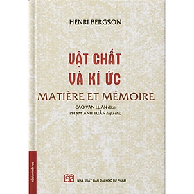 Hình ảnh  Sách - Vật chất và kí ức - NXB Đại học Sư Phạm