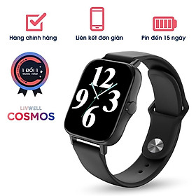 Mua Đồng Hồ Thông Minh LivWell Cosmos - Hàng Chính Hãng - Bảo Hành 12 Tháng 1 Đổi 1 - BLACK