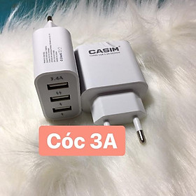 Mua cóc sạc nhanh 3A casim