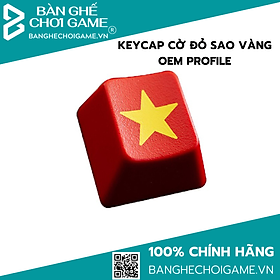 Keycap cờ đỏ sao vàng E-dra dành cho bàn phím cơ - Nhựa PBT - Hàng chính hãng