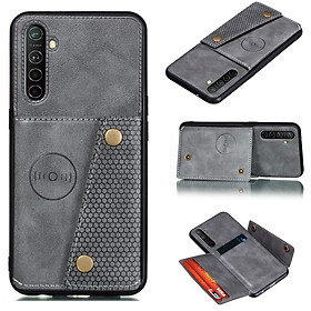 Ốp lưng da ví gập cho Oppo Realme X50 Pro Realme 6 Pro Realme 5 Pro Realme 6i 5i C3