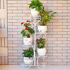 COMBO Kệ Sắt Để Chậu Hoa Cây Cảnh Trang Trí 5 Tầng + Xẻng Làm Vườn - TẶNG 100 HẠT GIỐNG HOA MƯỜI GIỜ