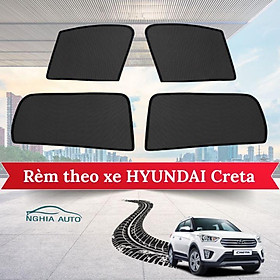 Rèm che nắng, chắn nắng dành cho xe ô tô hyundai creta