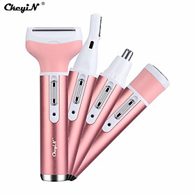 Máy Cắt Tỉa Lông Mày Lông Ckeyin 4 Trong 1 Chuyên Dụng Làm Đẹp