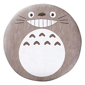 Gối tròn Totoro nâu mặt cười - GOMA224