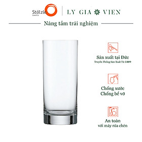 Ly Nước Ép Pha Lê Stoelzle New York Bar Juice Glass 380ml - An Toàn Với Máy Rửa Chén - Sản Xuất Tại Đức