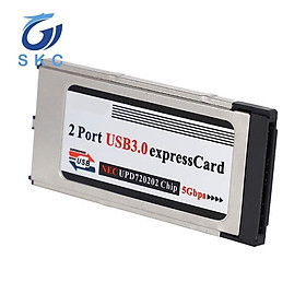 Thẻ Nhớ 2 Cổng USB 3.0 34mm Tốc Độ Cao Cho Laptop Notebook
