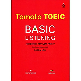 Sách - Tomato Toeic Basic Listening - Nhân Trí Việt