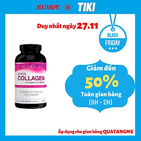 Collagen Mỹ NEOCELL Đẹp Da Khỏe Khớp Super Collagen +C Và Biotin (360 Viên)