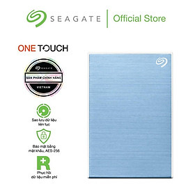 Ổ Cứng Di Động HDD Seagate One Touch 1TB 2.5" USB 3.0 + Phục Hồi Dữ Liệu Rescue_Hàng chính hãng